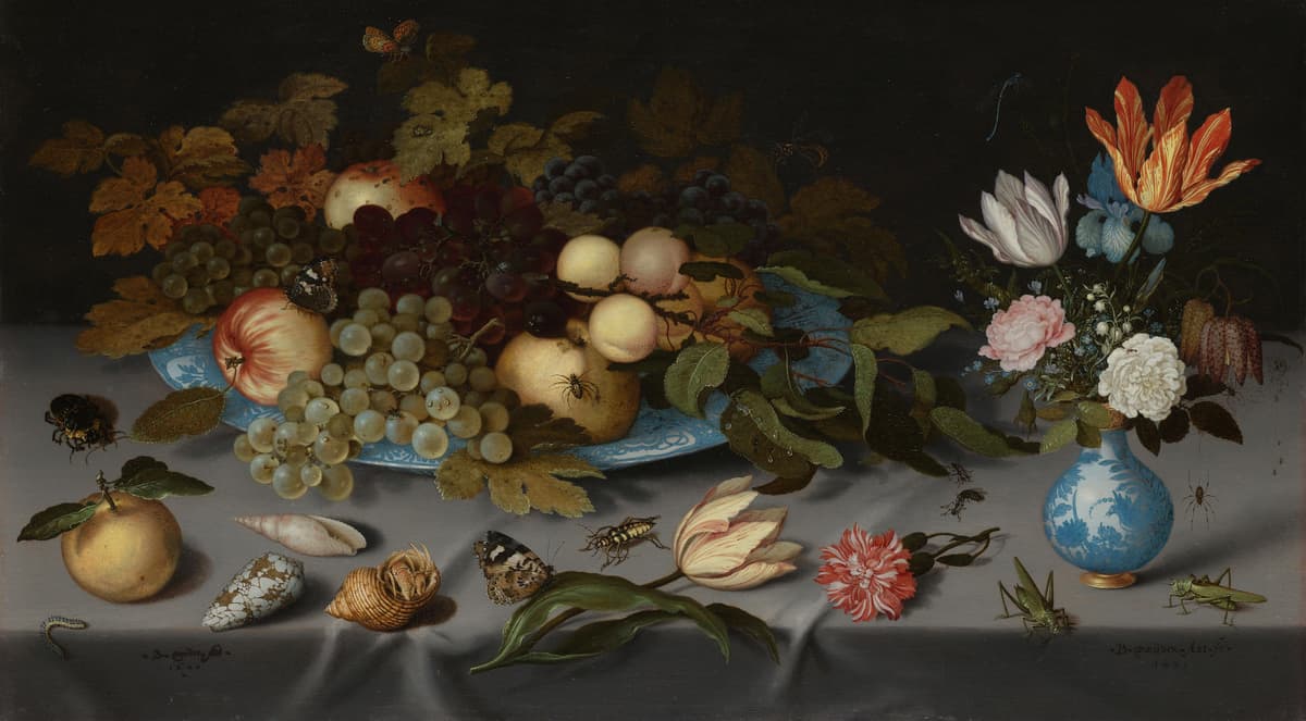 Still Life with Fruits and Flowers