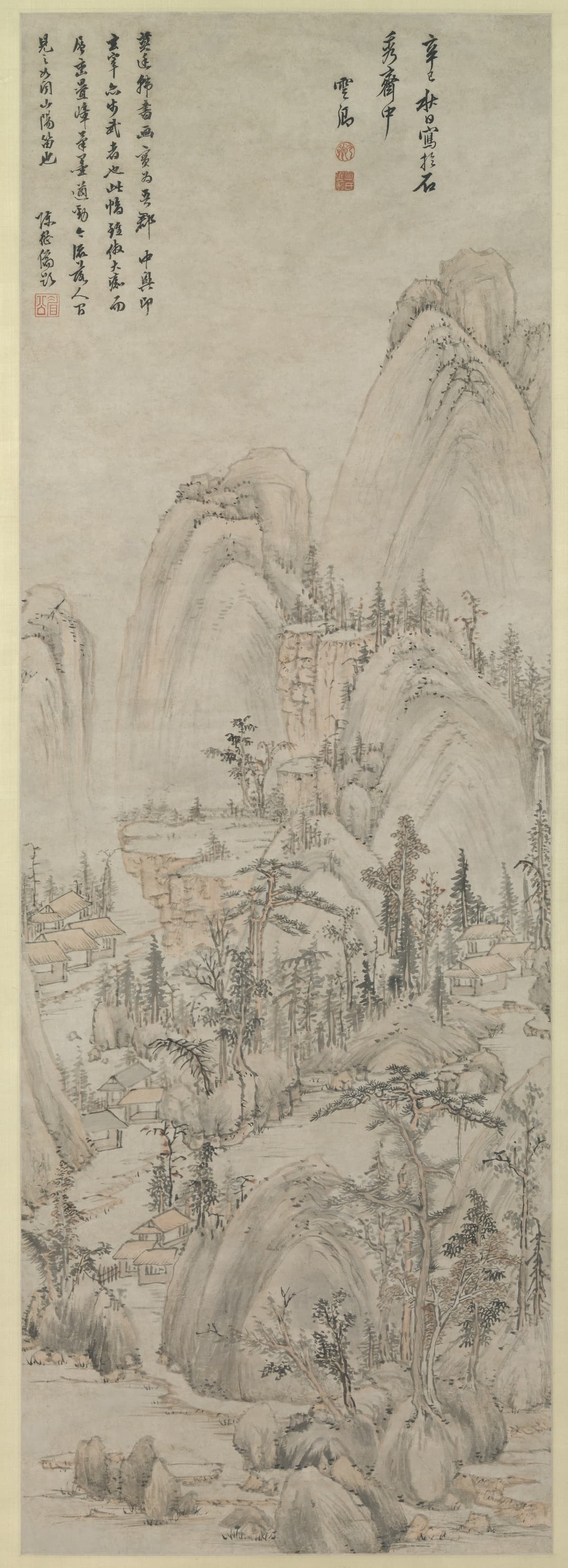 Landscape in the style of Huang Gongwang