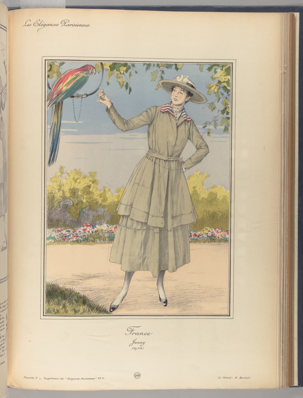 Les élégances Parisiennes : publication officielle des Industries francaises de la mode