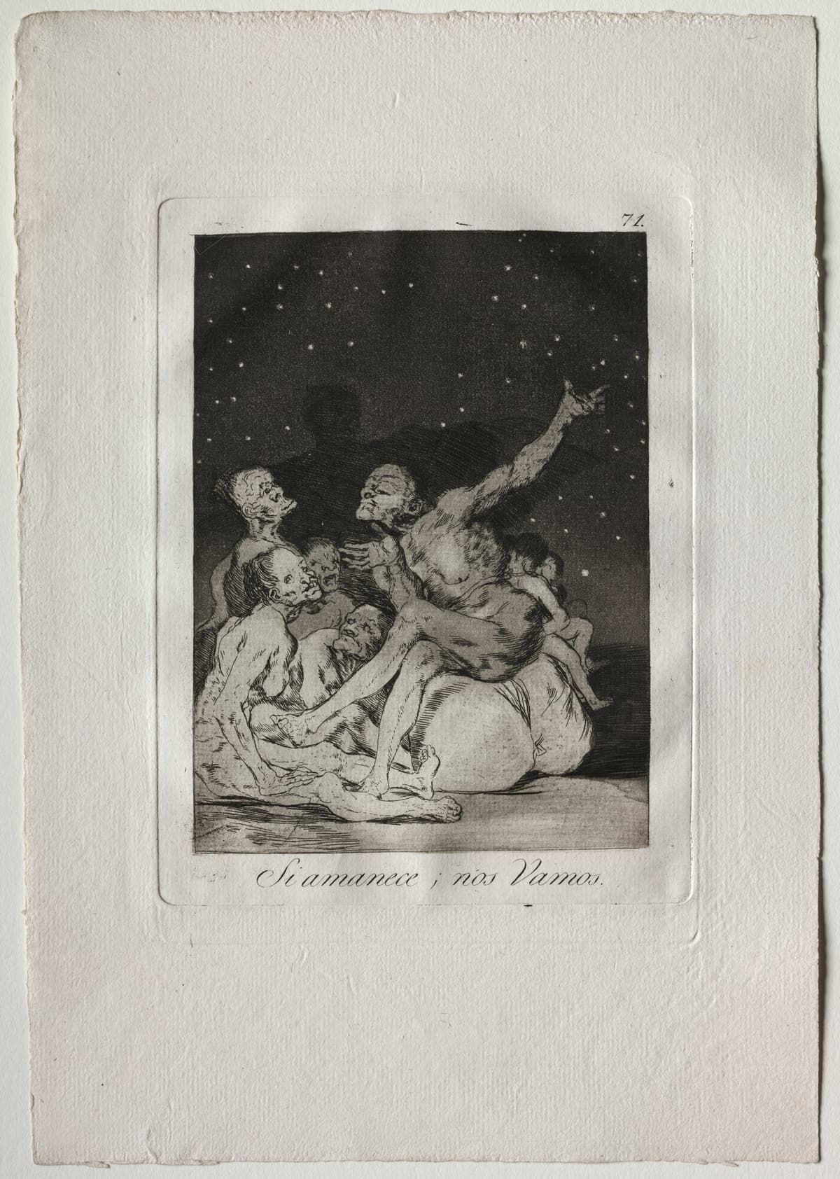When Day Breaks We Will Be Off, Plate 71