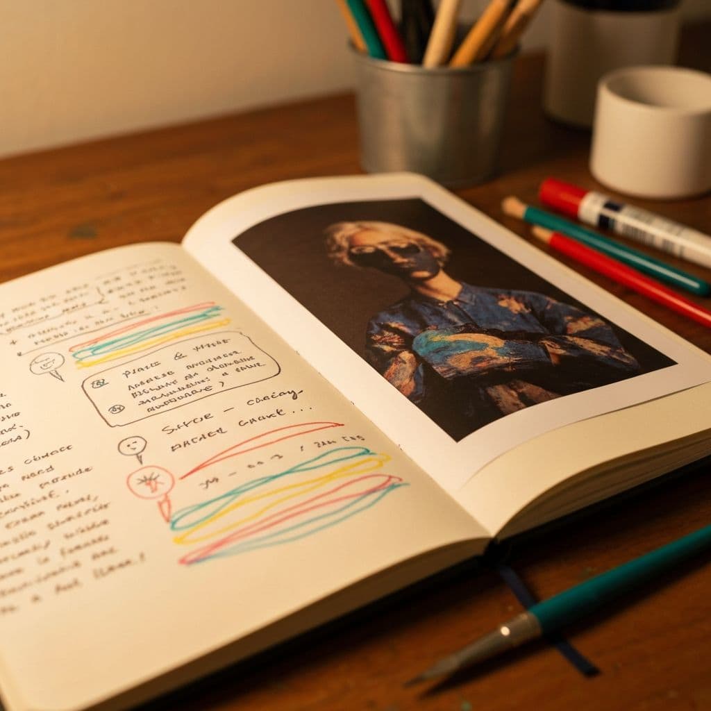 Using Art Journals as Prompts for Your Own Art Journaling